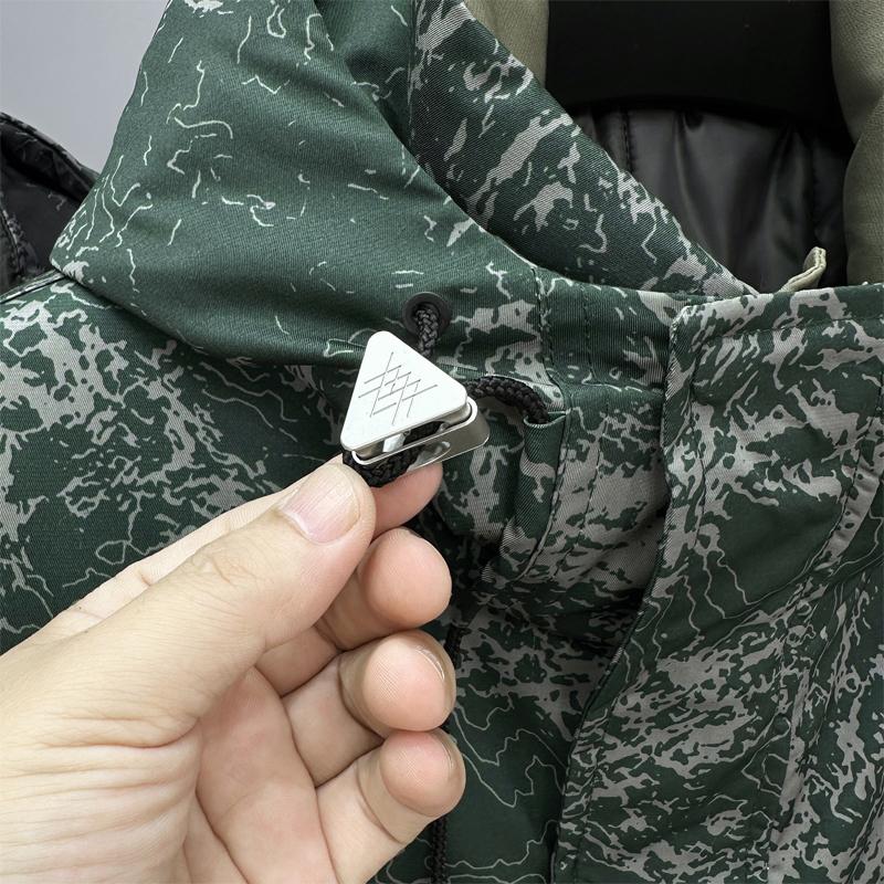 Большие размеры 5XL-11XL Модные мужские парки оверсайз Зимнее пальто с капюшоном Повседневная свободная теплая верхняя одежда Мужские куртки