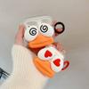 Чехол для наушников Ins 3d Duck Cartoon Para для Apple Airpods 3 2 1 Pro 2nd, беспроводная Bluetooth-гарнитура Love, чехол для зарядки