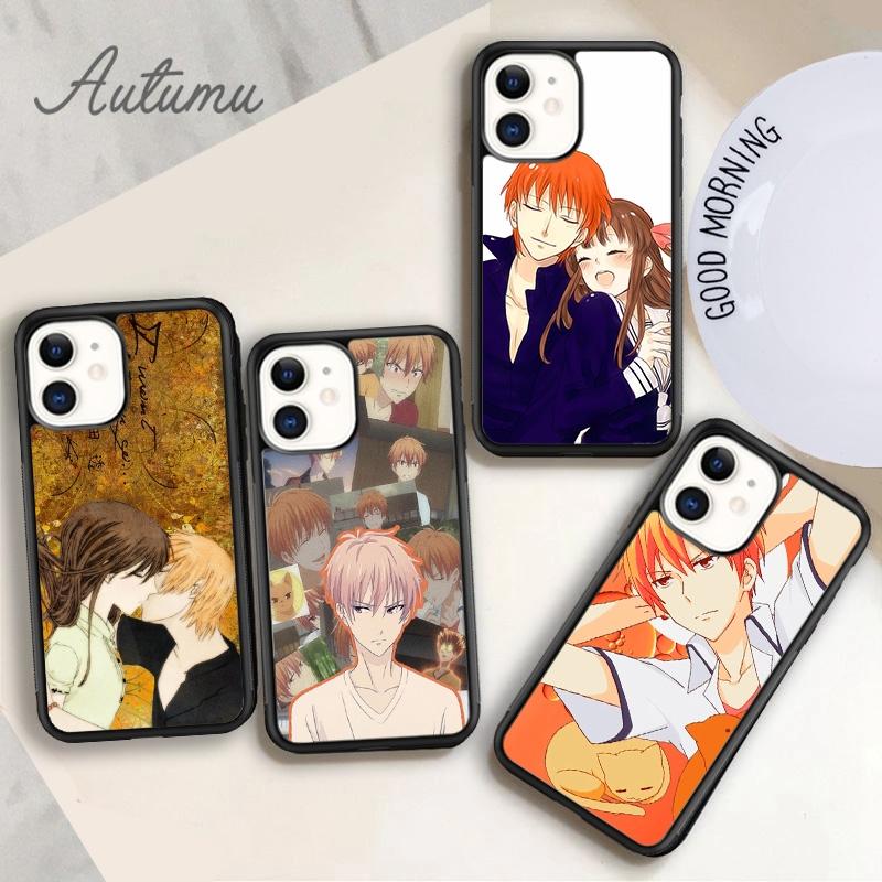 Чехол для телефона с фруктами Kyo Sohma аниме для iPhone 11 12 13 14 Pro Max mini XR XS SE 2020 7 8 Plus Samsung S21 S22
