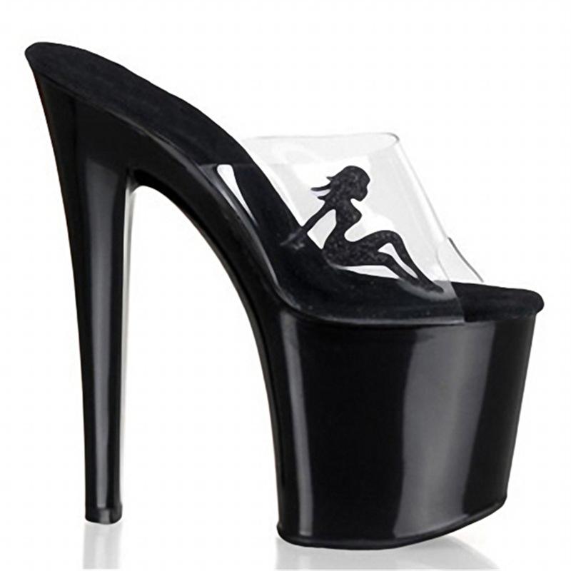 Трендовые брендовые тапочки женские 2025 новая летняя прозрачная водонепроницаемая обувь на высоком каблуке с открытым носком на тонком каблуке модные женские туфли