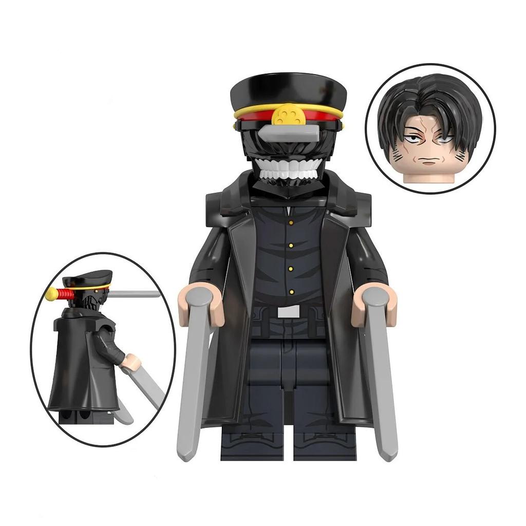 Человек-бензопила Сборка стороннего производителя Игрушка из мелких деталей