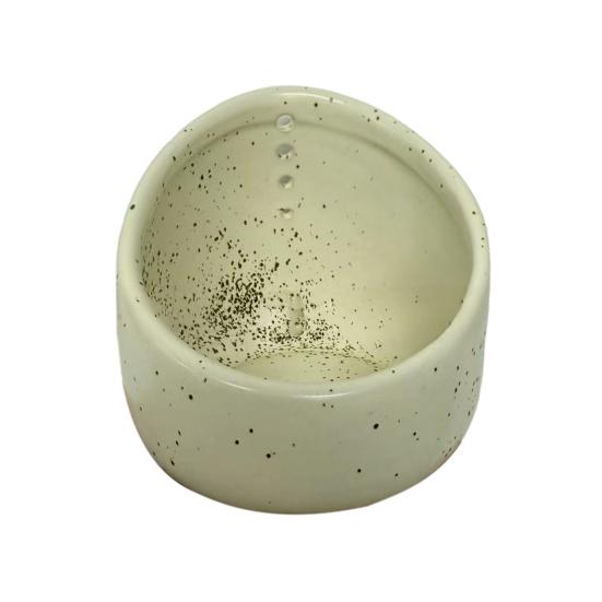 Керамическая миска для очистки трав Ручная работа Чашка для очистки трав с отверстиями разного размера Эффективные инструменты для удаления листьев