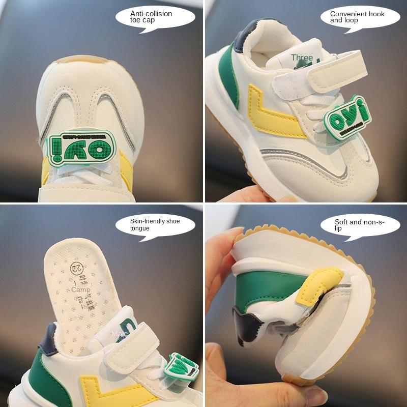 Детская спортивная обувь, весенне-осенняя новая детская цветная обувь, повседневные детские кроссовки для мальчиков