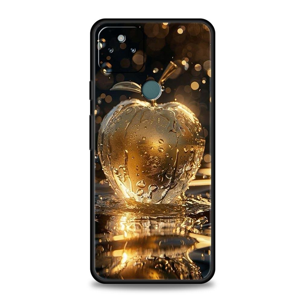 Счастливый Черный Чехол для Телефона Apple для Google Pixel 10 9 8 7 6 9A 8A 7A 6A Pro Ударопрочный Мягкий ТПУ 9 Pro XL Оболочка Capas Fundas