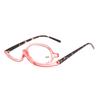 Makeup reading glasses single-piece rotating makeup glasses multi-functional full-frame fashion reading glasses