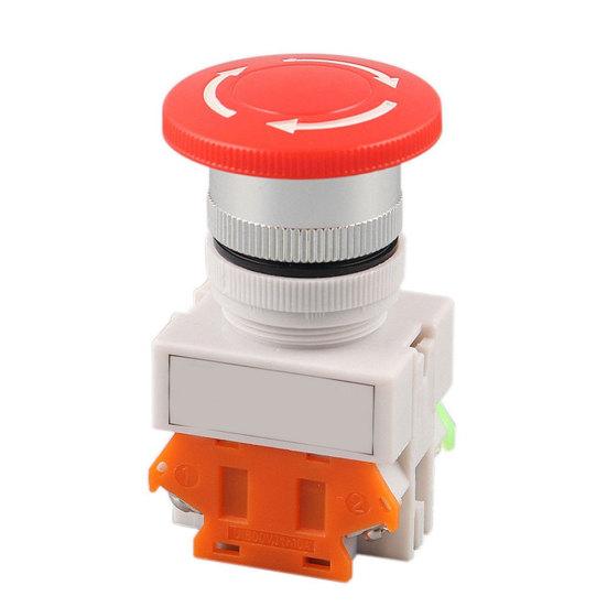 Самоблокирующийся аварийный выключатель с предупредительной крышкой Кнопка аварийной остановки оборудования