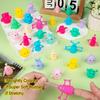 Monster Stretchy Finger Puppets Funny Soft Rubber Doll Sets For Role Playing Birthday Halloween Kids Party Favors