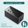 Многопортовое USB-быстрое зарядное устройство: Умная настольная зарядная станция для нескольких устройств