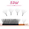 Богиня 3D 4D 5D 6D Готовые пучки Наращивание ресниц Стиль W Искусственный норковый Натуральные Мягкие Раскрытие Ресницы Автоматическое раскрытие Объемные Ресницы