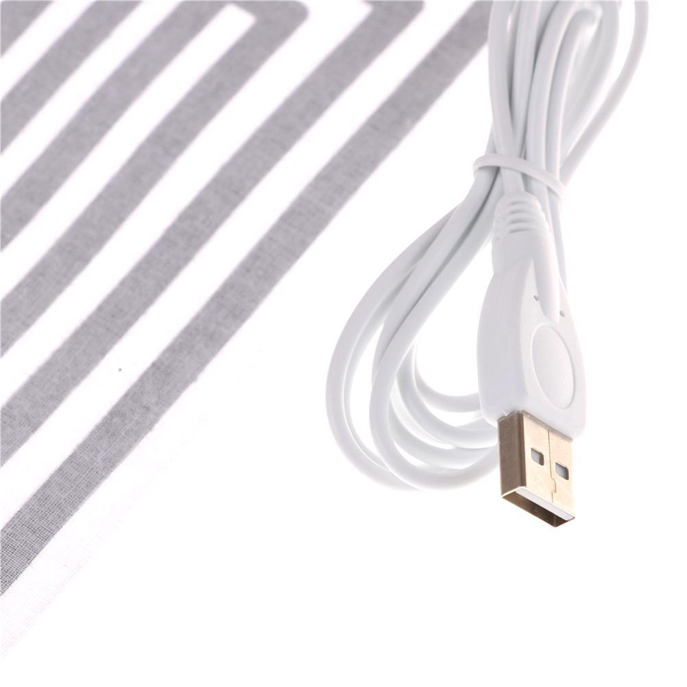 Новый нагревательный элемент Usb, пленочный нагреватель 8*18 см для теплых ног, грелки для рук, электрические ремни