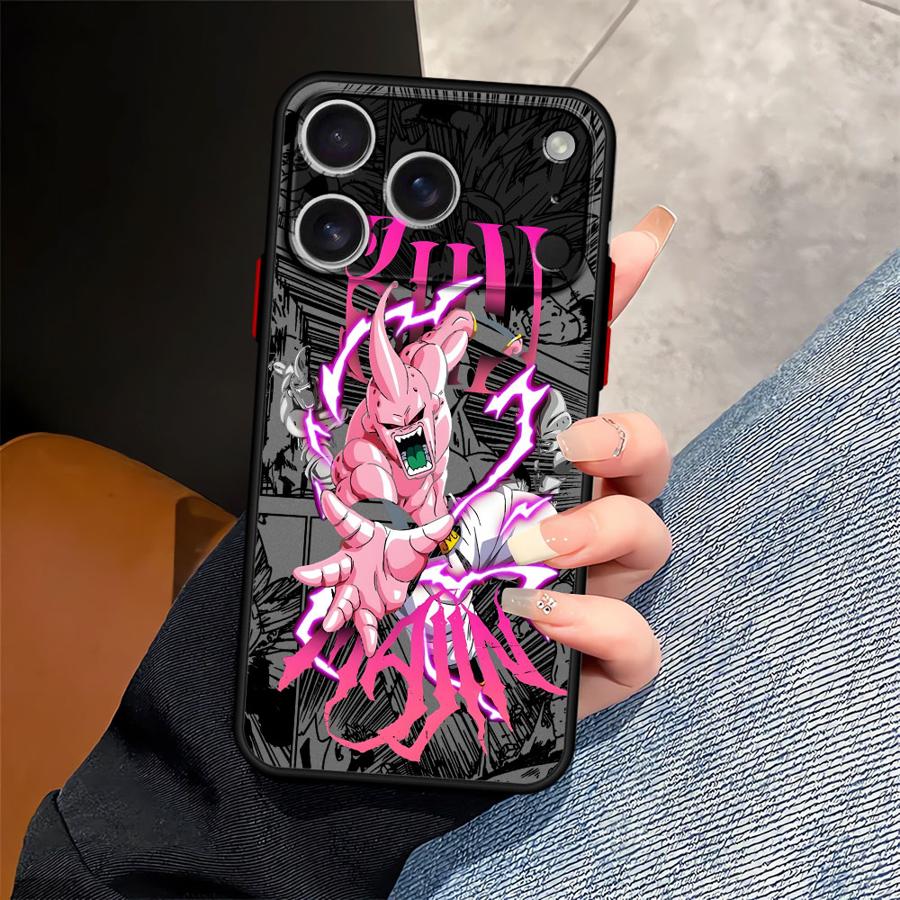 Чехол для iPhone 17 Pro Max 14 15 13 Mini Air 7 8 SE X XS XR 12 16 Plus 11 17P 16P Funda Задняя крышка телефона Дракон Bll Маджин Бу