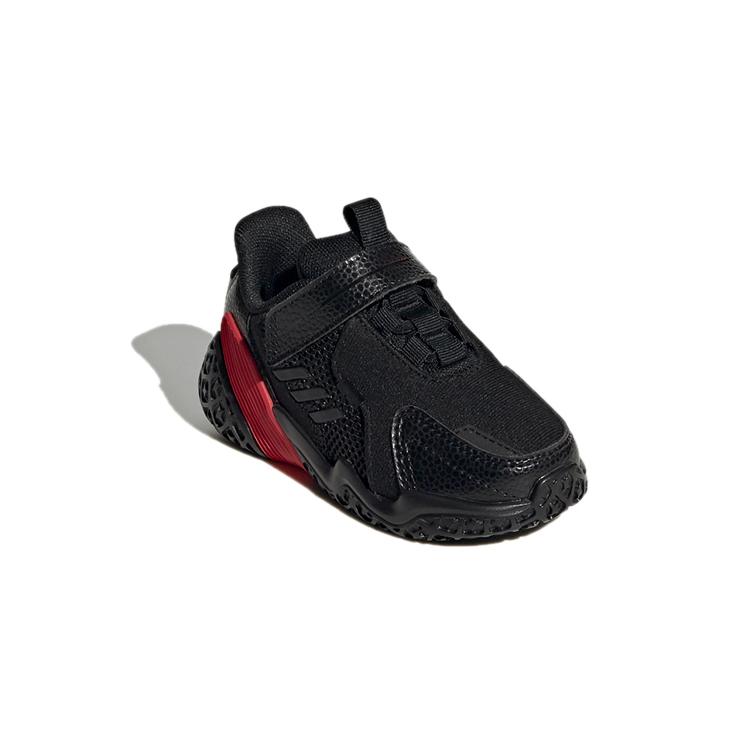 adidas 4Uture Износостойкие Низкие Детские Кроссовки Черные для Младенцев и Малышей G55307