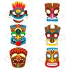 Theme Mask Hawaiian For Halloween Party Decorations Role Play Stage Performance