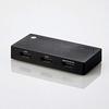 HDMI-коммутатор ELECOM HDMI 2.1, черный, входы, выход, беспроводная модель, DH-SWL2BK