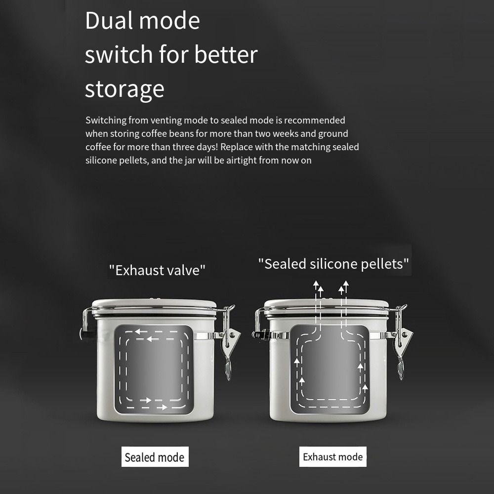 Контейнер для хранения зерен с отслеживанием даты, мерная ложка, банка для хранения кофе, коробка для хранения продуктов, крупы