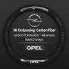 Car Carbon fiber Suede Leather Steering Wheel Cover For Opel OPCline ASTRA CORSA INSIGNIA MOKKA VECTRA GTC Tigra Accessories NE9