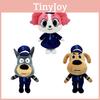 Plush Sheriff Labrador Toy Childern Doll Gift Home Decoration Kids Presents