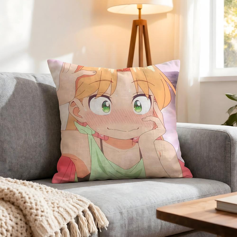 Character Ruri Rocks Cushion Cover 1Pcs Decorative Covers Soft Cushion Case For Sofa Couch Decor 40X40 45X45 Pillowcases