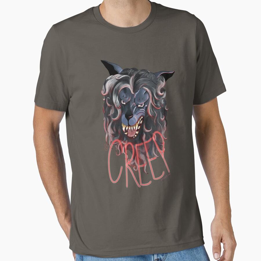 Creep Peachfuzz Werewolf Mask Essential T-Shirt