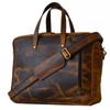 Office Work Bag Handmade Men's Double Handle Laptop Messenger Bag