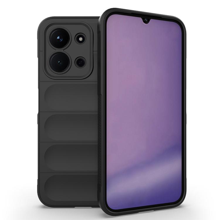 Magic Shield TPU + Flannel Phone Case