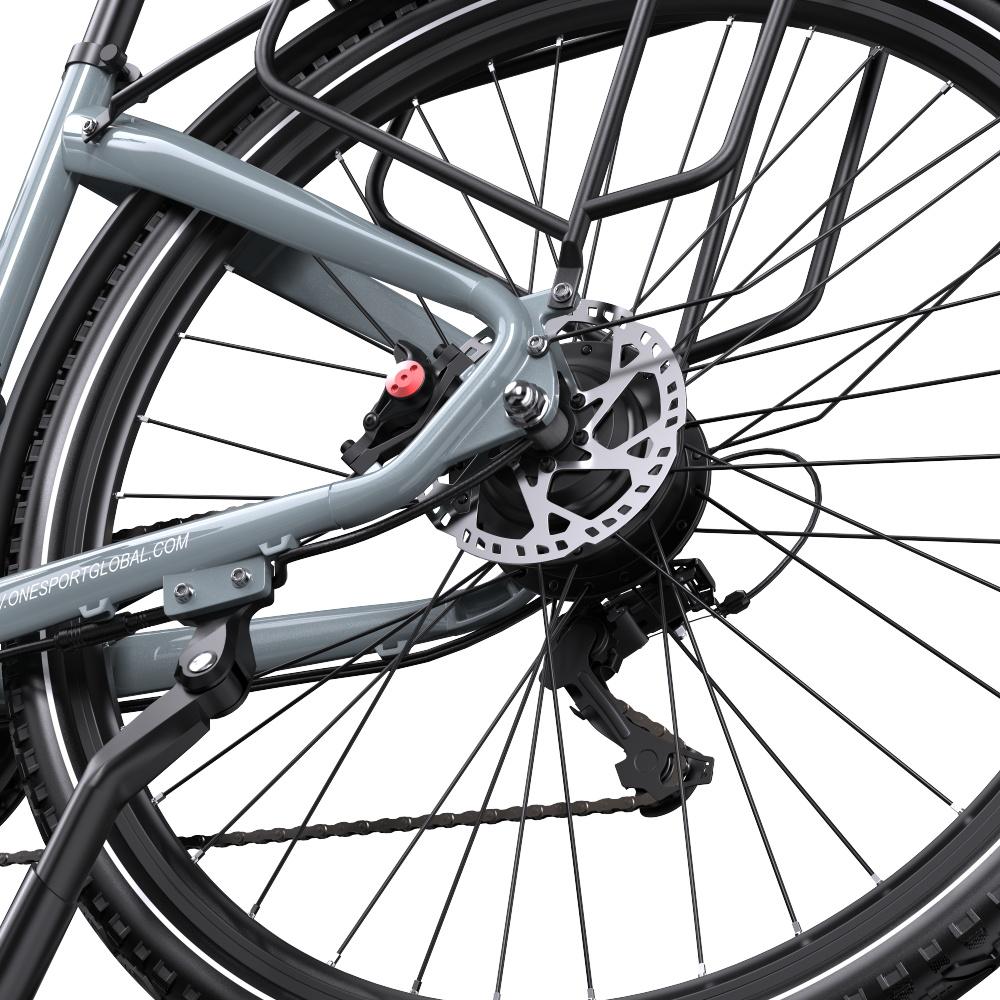 ONESPORT OT05 PRO 2025 Новый Электровелосипед | 250Вт+36В 22.5Ач Аккумулятор | Легкий Дизайн | Гидравлический Тормоз | Shimano | Мода |