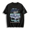 Винтажная мужская футболка с графическим принтом muscle car "Garage Superior", 1981 г. Повседневная, 100% хлопок