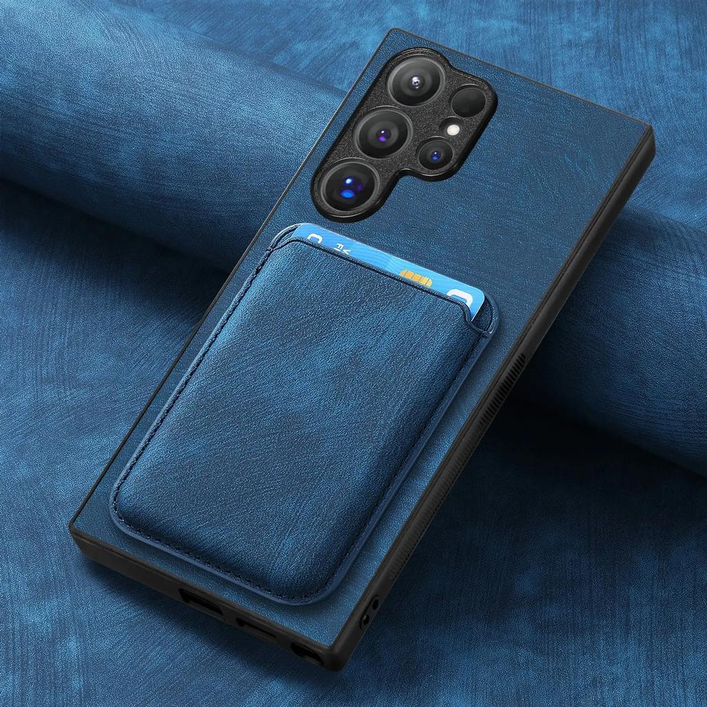 Съемный магнитный чехол 2 в 1 с держателем для карт для Samsung Galaxy S23 FE S24 S22 Ultra Plus A25 A35 A15 A05 A05S