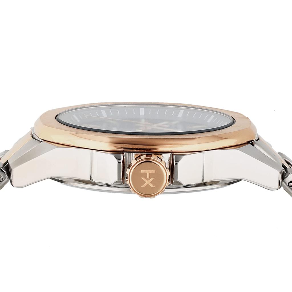 Часы Timex Essex Avenue Essex Avenue черный циферблат латунь минеральное стекло кварц 46 мм Америка часы TW2V43100 золото [TIMEX] мужские [Товар]