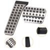 2x No Drill Fuel Brake Pedal Pad Cover For Mercedes For Benz C E S W222 W205 W213 R172 Car Accelerator Pedal