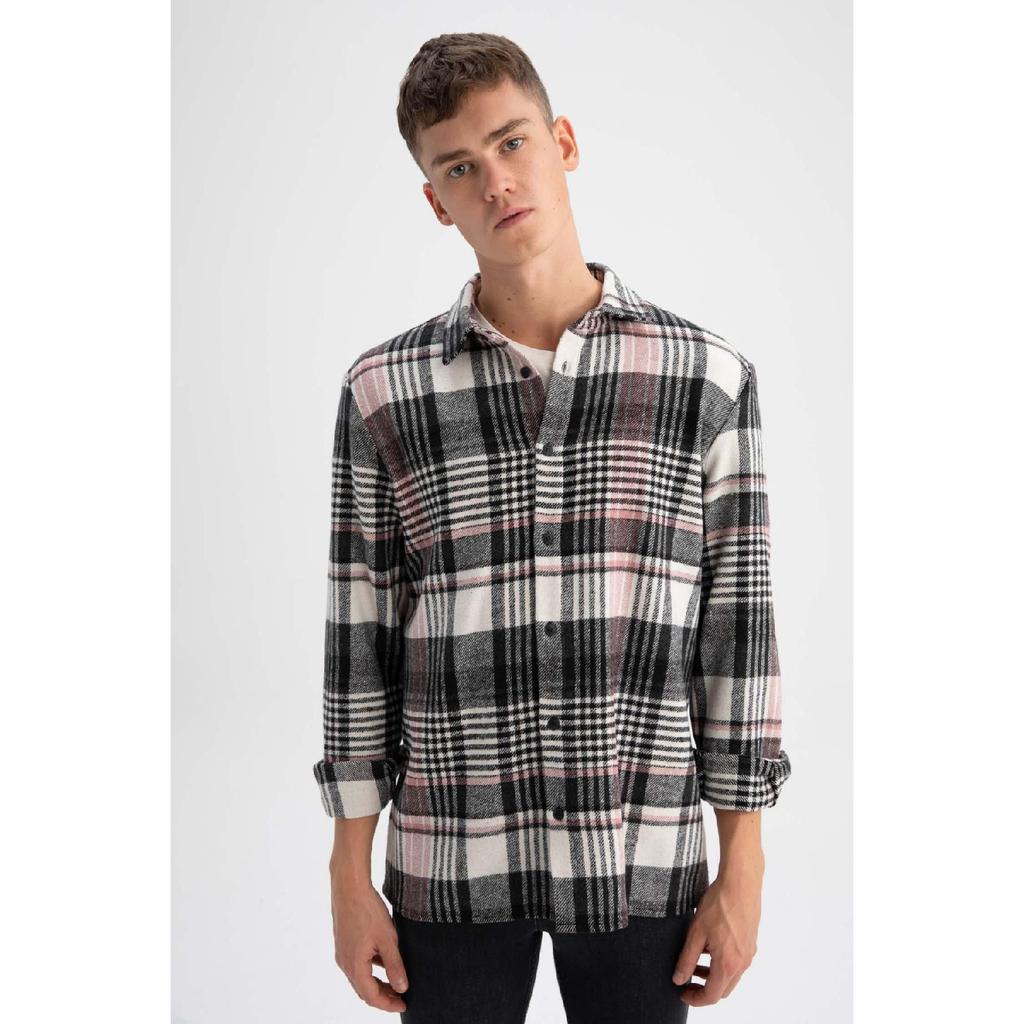 Рубашка Lumberjack с длинным рукавом в клетку стандартного кроя