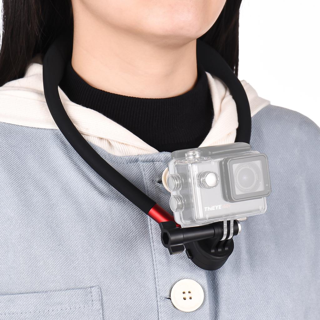 Нагрудный держатель для спортивной камеры, крепление на шею для смартфона, нагрудный держатель с адаптером для крепления экшн-камеры