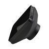 1x Black Single Hole  Outlet 75mm Cover For Air Diesel  Parking Heater Trucks  Heater Single 1 Hole Vent  Cover For Car Truck