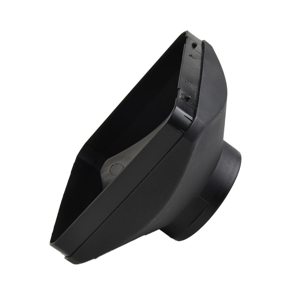 1x Black Single Hole Outlet 75mm Cover For Air Diesel Parking Heater Trucks Heater Single 1 Hole Vent Cover For Car Truck