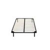 JULIE - Solid and Comfortable Slatted Frame Bed Base Feet 160x200 X 29 Cm In Metal - Quick and Easy Assembly - Thickness of the