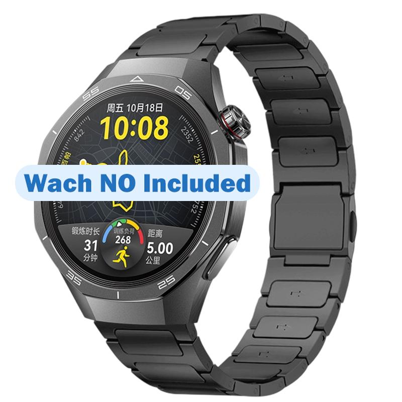 22-миллиметровый титановый ремешок для Huawei Watch 5 GT6/5 Pro GT6/5 46 мм Универсальный Бизнес-титановый магнитный наручный ремешок для Huawei GT6 5