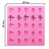 Baking Mold 25pcs Fruit Silicone Chocolate Mold DIY DIY Jelly Mousse Mold