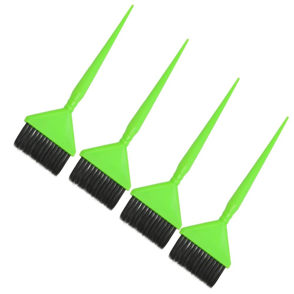 4 Pcs Professional Hair Coloring Brush Nylon Fibers Hair Color Brush Applicator Home Salon