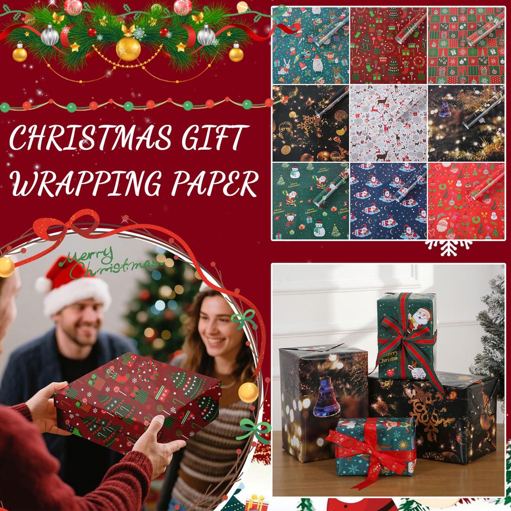 Christmas Wrapping Paper Christmas Gift Box Wrapping Paper 50*74cm
