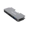 Docooler Концентратор Type-C 7-в-1 с аудиопортом USB3.0, слотами для SD-карт TF, совместимый с iPad Pro