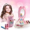 Children Cosmetic Gift Princess Makeup Box Girl Makeup Eyeshadow Lip Gloss Kit