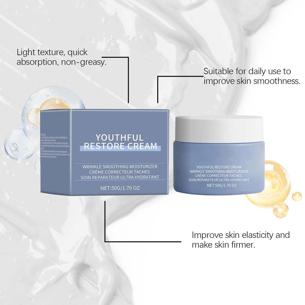 Увлажняющий крем от морщин, осветляющий морщины, укрепляющий и питательный крем 50 г