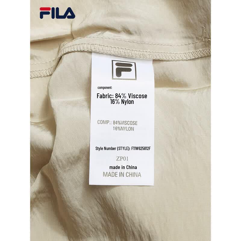 FILA Women's Feather Grey Woven Casual Trousers