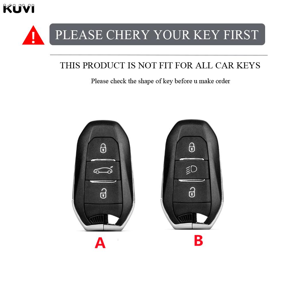 Чехол-оболочка из ТПУ для брелока автомобильного ключа Для Peugeot 308 408 508 2008 3008 4008 5008 Для Citroen C4 C6 C3-Xr Picasso Grand Ds Ds5