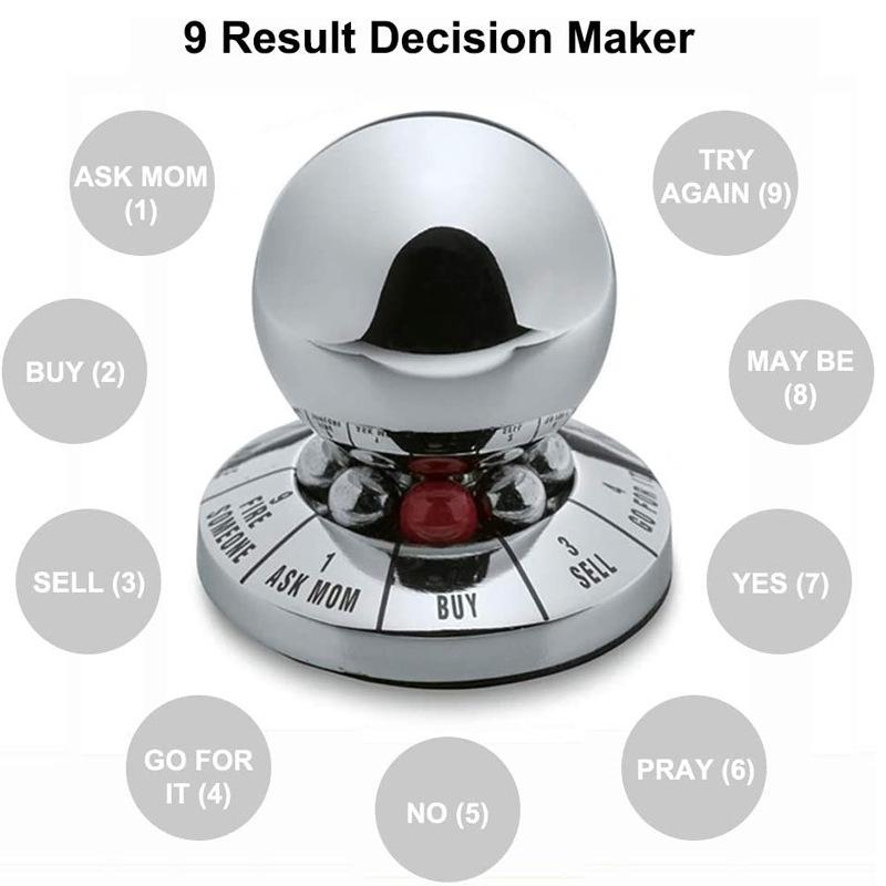 Настольные игрушки, предсказание судьбы, мяч для принятия решений, игрушки для снятия стресса, мини-креативная новинка для дома, офиса, для взрослых и детей, подарок