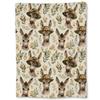 Fun Donkey Blanket Cute Animal Donkey Print Blanket Suitable For Children Adult Soft Comfortable Plush Flannel Blanket