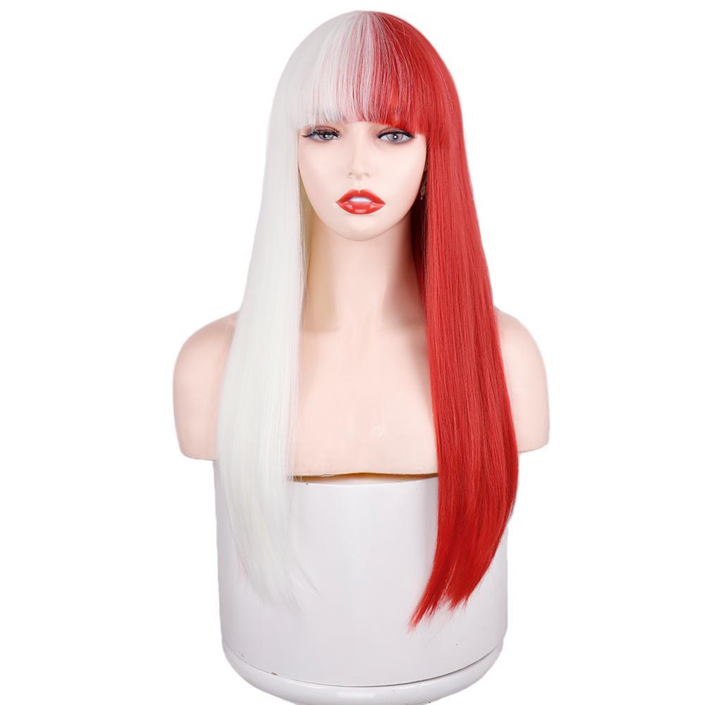 MISS WIG Длинный волнистый розовый синий синтетический парик женский парик из термостойкого волокна натуральный полуцветный парик Лолиты для косплея