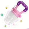 Baby Feeding Spoon Fruit Grinding Pacifier Complementary Bites Silicone Mesh Baby Feeding Tableware