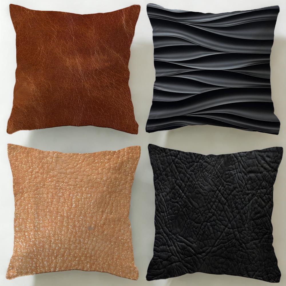 Small floral patterns Cushion Cover Soft EasyWash Pillow Case Versatile for Couch Bed Travel and Office