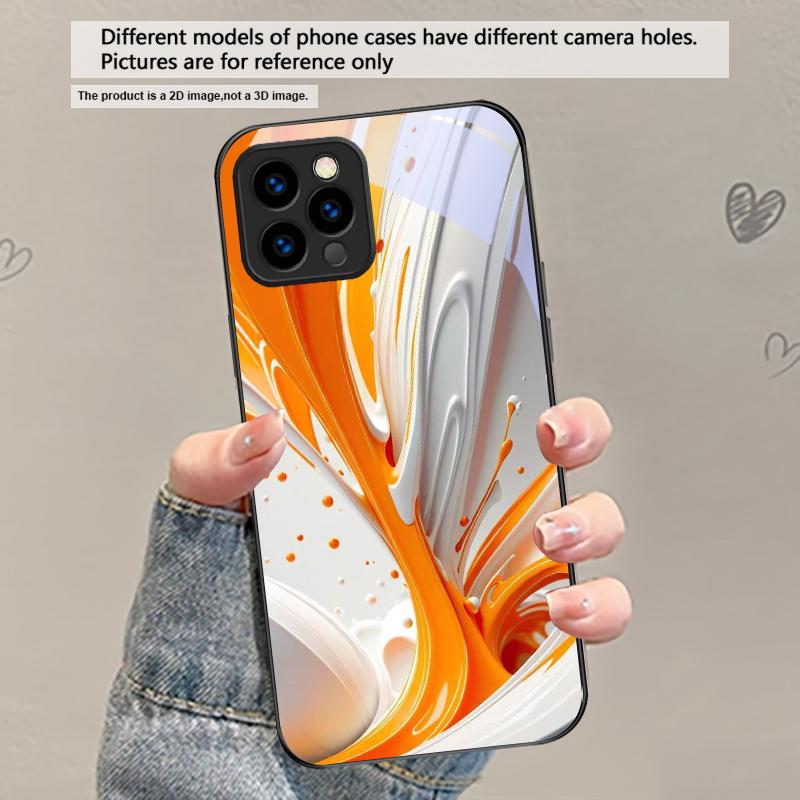 Каменная накладка с отпечатком лапы животного для iPhone 17 Air 16 E 15 Plus 14 Pro Max 13 12 mini 11 5 6 7 8 Plus XR XS Max SE Черный стеклянный чехол для телефона